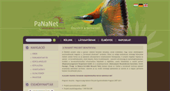 Desktop Screenshot of pananet.eu