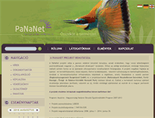Tablet Screenshot of pananet.eu